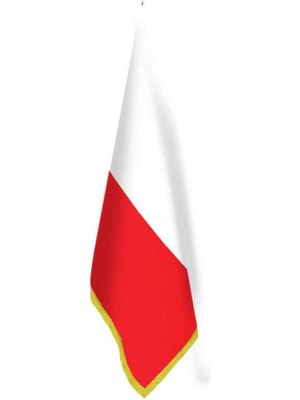 Asilmeydan Polonya Bayrağı - Ofis-Makam-Toplantı Odaları - Saçaklı Makam Bayrağı