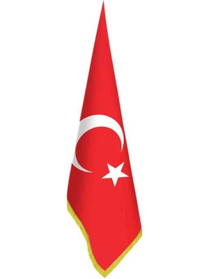 Asilmeydan Türk Bayrağı -Ofis-Makam-Toplantı Odaları - Saçaklı Makam Bayrağı