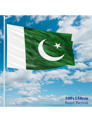 Asilmeydan Pakistan Bayrağı Raşel Kumaş 100 x 150 cm