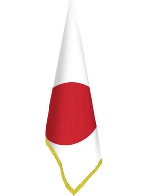 Asilmeydan Japonya Bayrak - Ofis-Makam-Toplantı Odaları - Saçaklı Makam Bayrağı