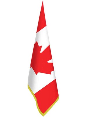Asilmeydan Kanada Bayrak - Ofis-Makam-Toplantı Odaları - Saçaklı Makam Bayrağı
