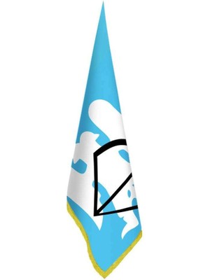 Asilmeydan Büyük Selçuklu Bayrağı(17 Eski Türk Devletleri) -Ofis-Makam-Toplantı Odaları - Saçaklı Makam Bayrağı