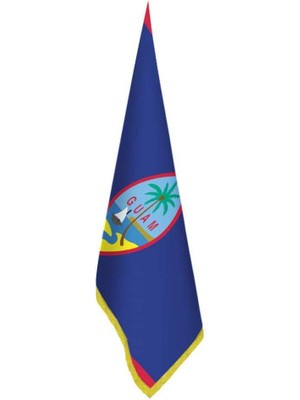 Asilmeydan Guam Bayrağı - Ofis-Makam-Toplantı Odaları - Saçaklı Makam Bayrağı