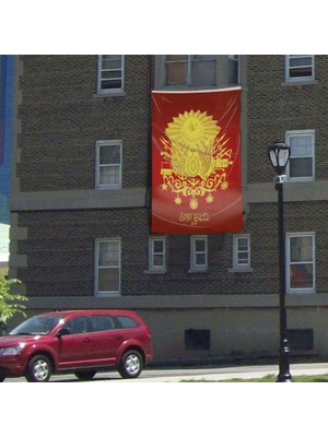 Asilmeydan Osmanlı Imparatorluğu Çanakkale Zaferi Kahraman 57.piyade Alayı Sancağı Bayrak 300X450 cm