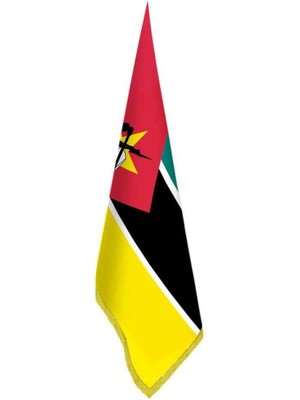 Asilmeydan Mozambik Bayrağı - Ofis-Makam-Toplantı Odaları - Saçaklı Makam Bayrağı