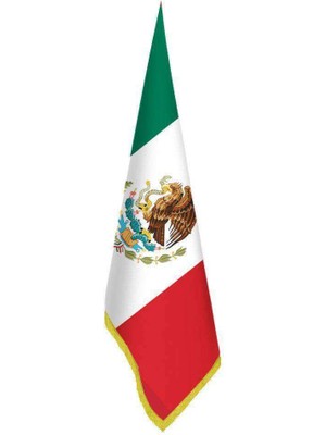 Asilmeydan Meksika Bayrağı - Ofis-Makam-Toplantı Odaları - Saçaklı Makam Bayrağı