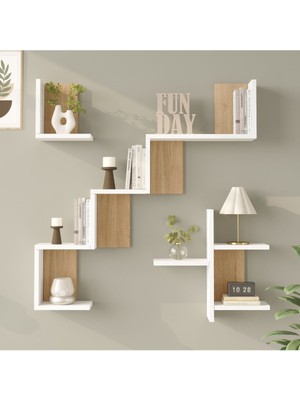 Wall 27 Duvar Rafı Sepet-Beyaz WAL27-SW