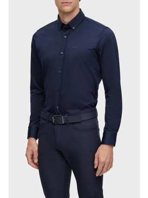 Boss Pamuklu Regular Fit Düğmeli Yaka Casual Gömlek Erkek Gömlek 50469378 410