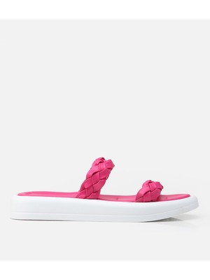 Hotiç 01TEH242840A710 FUŞYA Kadın Terlik