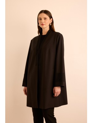 Taşlı File Detaylı Kap