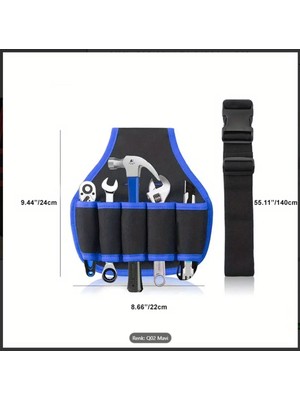 Mavi Çok Amaçlı Çanta, Taşıma ve Organizer Çantası