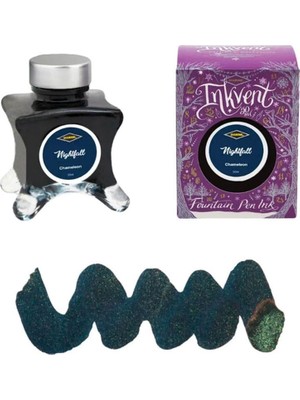 Diamine Inkvent Purple Collection Şişe Mürekkep 50ML Nightfall