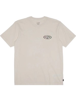 Billabong Crossboards Tees Erkek Beyaz Tişört