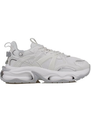 M2S Beyaz Kalın Taban Enjeksiyon Erkek Spor Ayakkabı