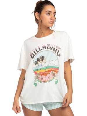 Billabong Beautiful Day Kadın Beyaz Tişört