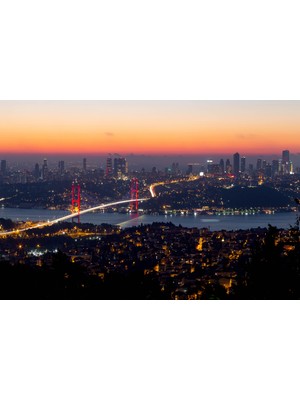 Aden Istanbul Manzara Kanvas Tablo