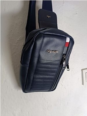 Lacivert Omuz ve Bel Sırt Çantası, 120 cm Askılı, Şık ve Kullanışlı Tasarım