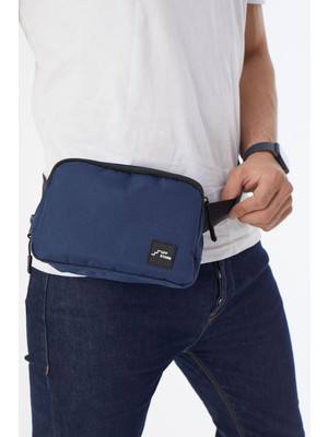 Şık Lacivert Bel Çantası, Hafif ve Kullanışlı Tasarım