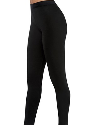 Bonbonetti Chocolate Baby&Kids Kadın Siyah Termal Tayt