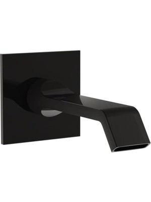 Suit A4283139 Çıkış Ucu, Parlak Siyah