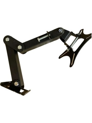 Gri 13-27" Hareketli Kollu LCD Monitör Masa Desteği