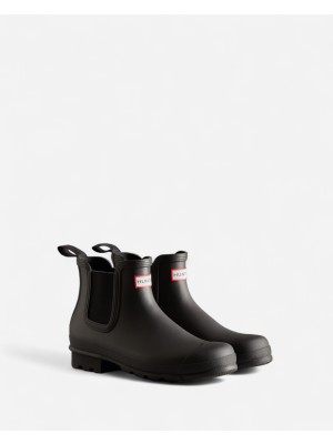Hunter Mens Original Chelsea Boot Erkek Siyah Kısa Bot Mfs9116rma-Blk