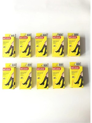 Müjde Ortakalın 40 Denye Dizaltı Çorap