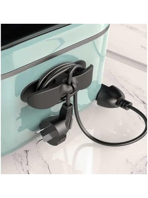 Düzenleyici Organizer, 2'li Set, Küçük Ev Aletleri Için Kablo Sarma ve Toparlama Aparatı, Çok Amaçlı Kablo Sarma Aparatı 2 Adet