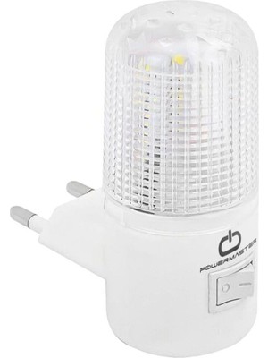 Ledli Gece Lambası, Anahtarlı, Şık ve Enerji Tasarruflu, 0.5 Watt Güçte.