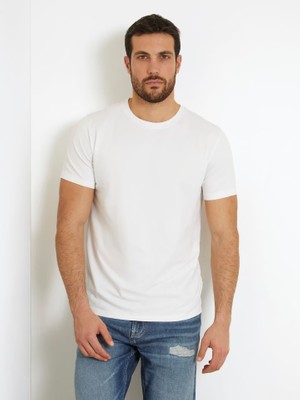 Guess M4GI70KC9X0 Ss Cn Basıc Pıma Tee Erkek Tshırt