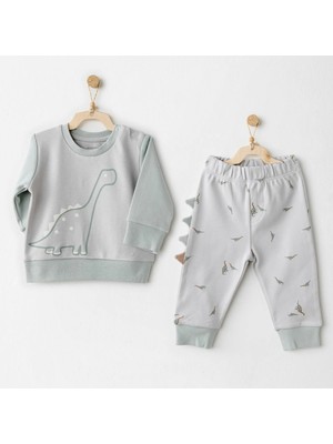 Andywawa AC26005 Mummy S Snuggle Saurus 2'li Bebek Takım Green