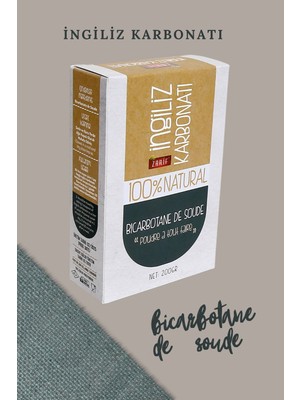 Zarif İngiliz Karbonatı (Yenilebilir) 200 gr