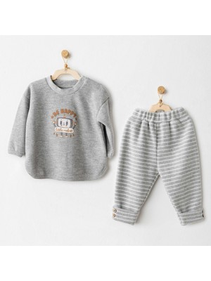 Andywawa AC26212 Casual 2'li Takım Grey