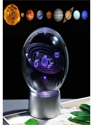 Renkli Kristal Cam Küre Samanyolu LED Işık, Sıcak ve Canlı Atmosfer Için