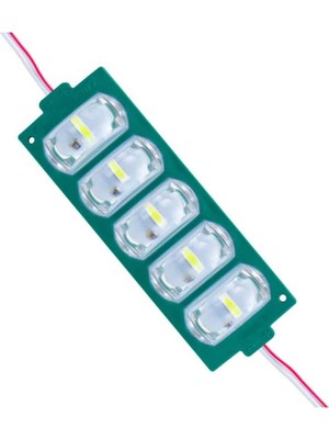 Yeşil 12V 4W 3030 LED Modül, IP65, 280 Lümen, 180° Geniş Açı, Çok Renkli Seçenek