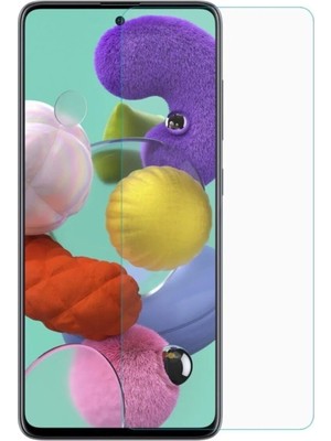 Royaleks Samsung Galaxy A71 Uyumlu Premium Ekran Koruyucu 9h Sert Temperli Kırılmaz Cam Koruma Şeffaf