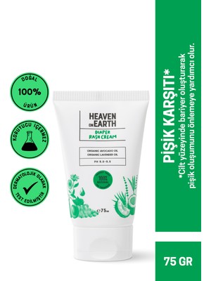 Heaven on Earth HonE %100 DOĞAL VE ORGANİK Pişik Krem / Heaven on Earth HonE 75 gr Cilt Florası ile Uyumlu Özel Formül
