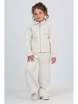 Toontoy Kız Çocuk Şanel Eşofman Takım