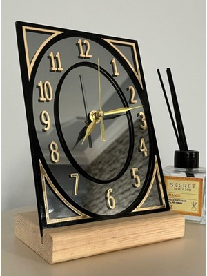 Şık ve Anlamlı Dekoratif Masa Saati, Güzel Hediye Seçeneği.