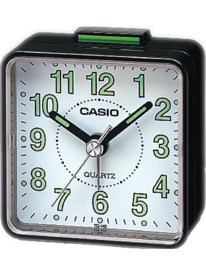 Şık Siyah Masa Saati, Modern Tasarım, Dekoratif ve Fonksiyonel Saat