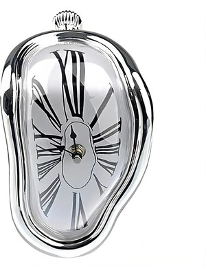 Eriyen Saat, Sürrealist Dekor, Sessiz ve Saniyesiz, Şık ve Modern Tasarım