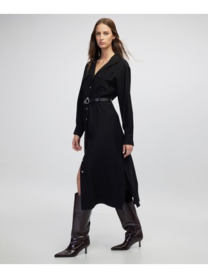 Kemerli Gömlek Elbise IW6250002187001