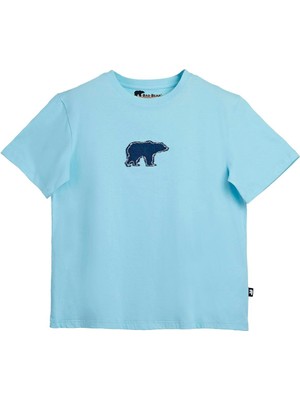 Bad Bear Nikki Mavi Kız Çocuk Tişört