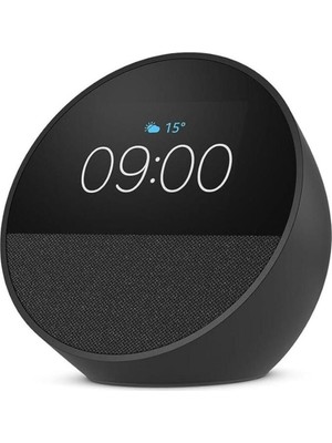Akıllı Saat ve Hoparlör, Alarm, Asistan, Siyah, Çok Fonksiyonlu, Modern Tasarım