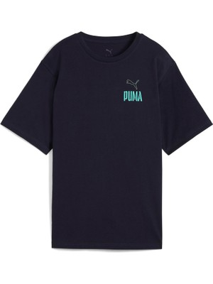Puma Wardrobe Ess Graphic Tee Kadın Tişört