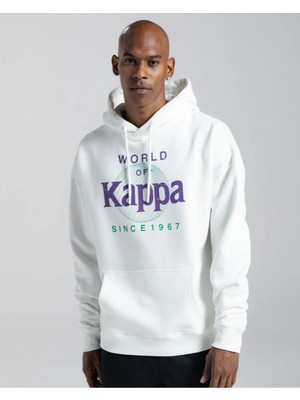 Kappa Authentic Ageo Erkek Beyaz Sweatshirt 321R26W-001