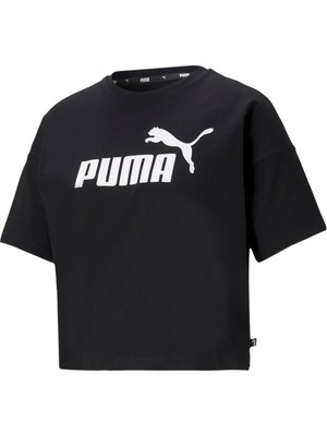 Puma Ess Cropped Logo Tee Kadın T-shirt