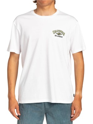 Billabong Arch Dreamy Place Ss Erkek Beyaz T-Shirt EBYZT00107-WHT