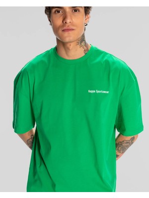 Kappa Authentic Dan Erkek Yeşil T-Shirt 371S89W-D16