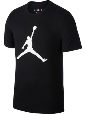 Nike M J Jumpman Ss Crew Erkek Siyah T-shirt - CJ0921-011